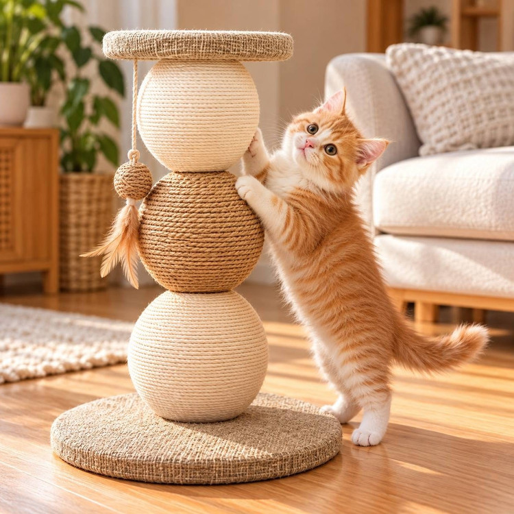 اسکرچر گربه مدل 3 توپ